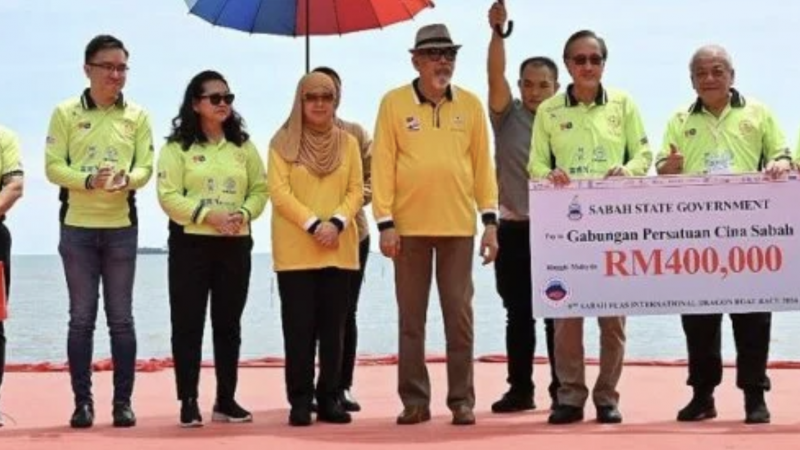 吴添泉：注入更多沙巴及“中华元素”　龙舟赛明年崭新面貌登场